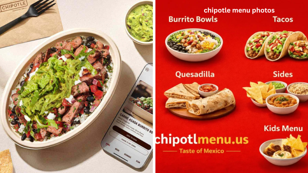 Chipotle Menu Photos