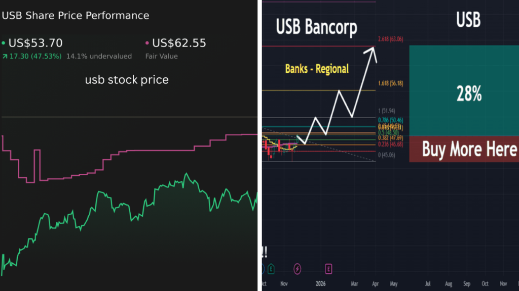 USB Stock Price