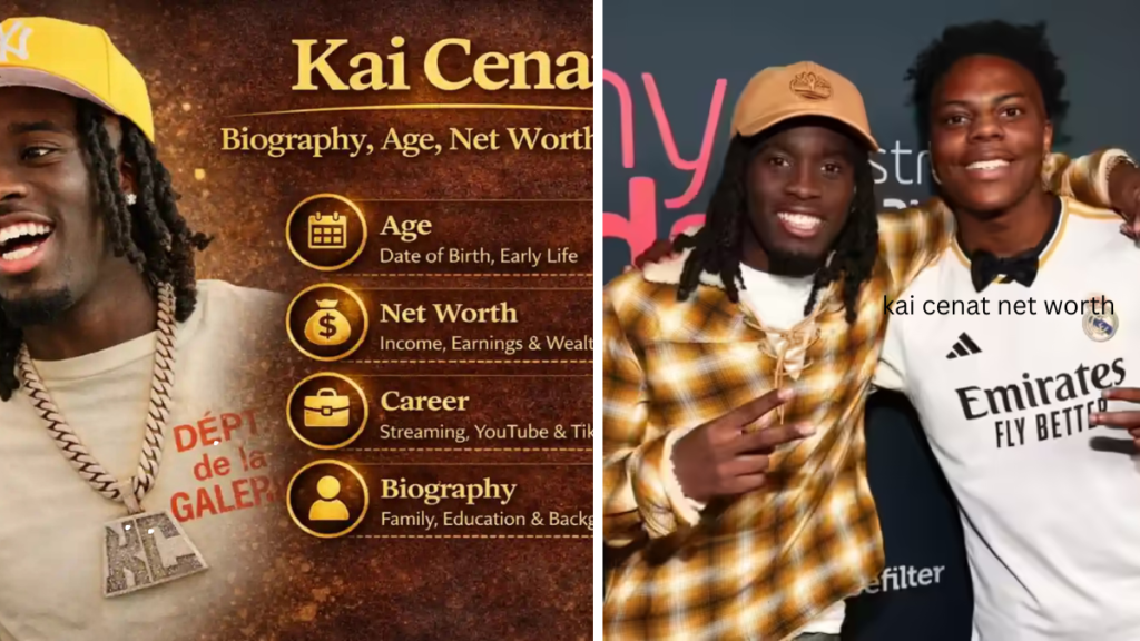 Kai Cenat Net Worth