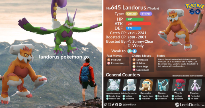 Landorus Pokemon Go