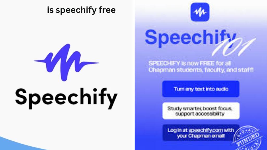 Is Speechify Free