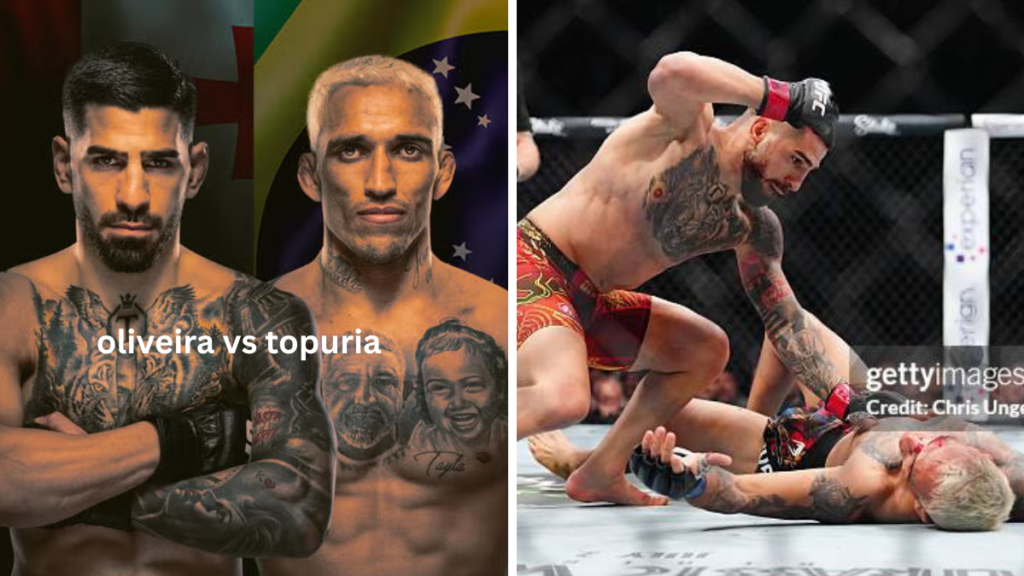 Oliveira vs Topuria