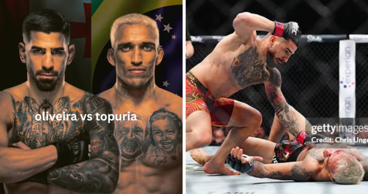 Oliveira vs Topuria