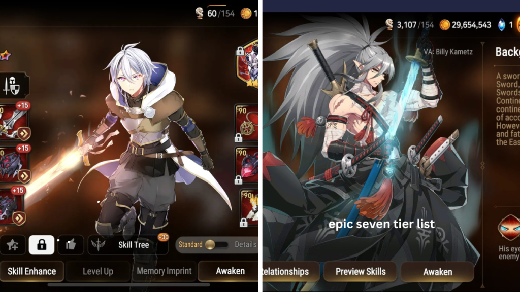 epic seven tier list