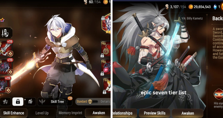 epic seven tier list