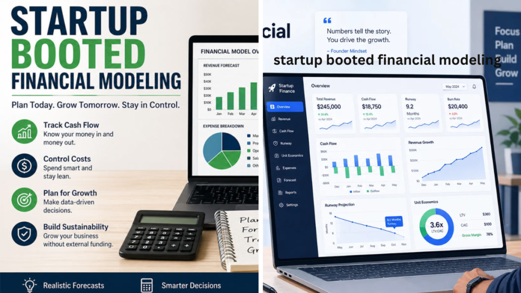 Startup Booted Financial Modeling