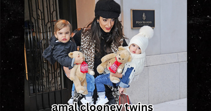 Amal Clooney Twins