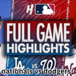 Nationals vs Dodgers